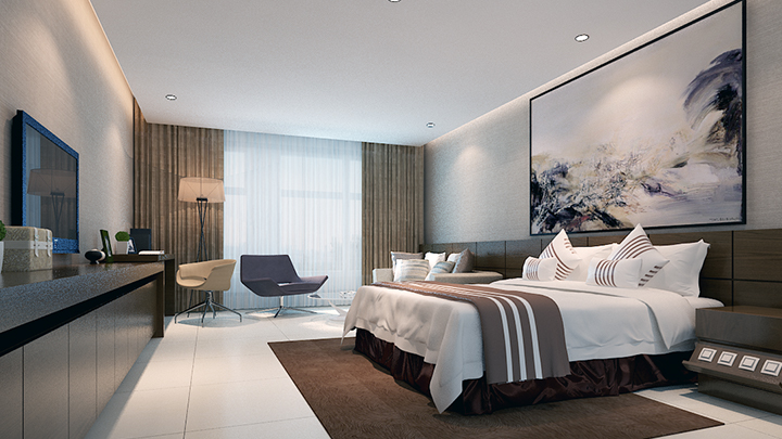 渲染模型_卧室025