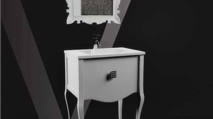 渲染模型_卫生间洗漱台005