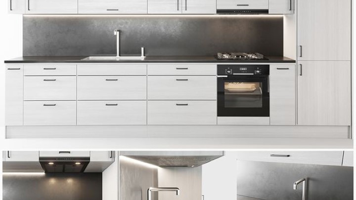 渲染模型_厨房203