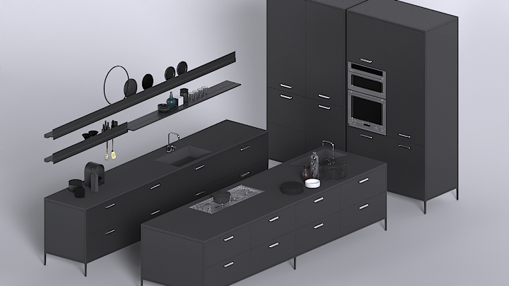 渲染模型_厨房用品053