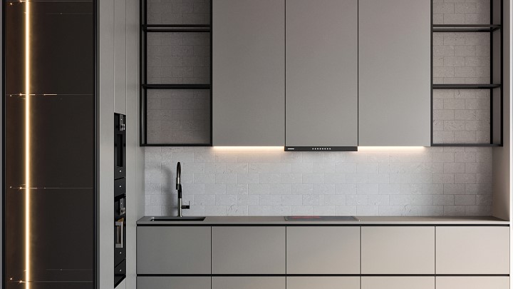 渲染模型_厨房软装049