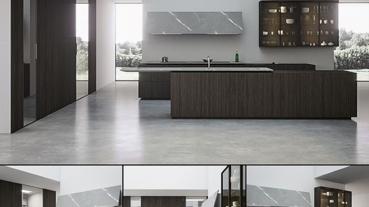 渲染模型_厨房软装066