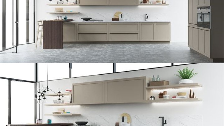 渲染模型_厨房软装081