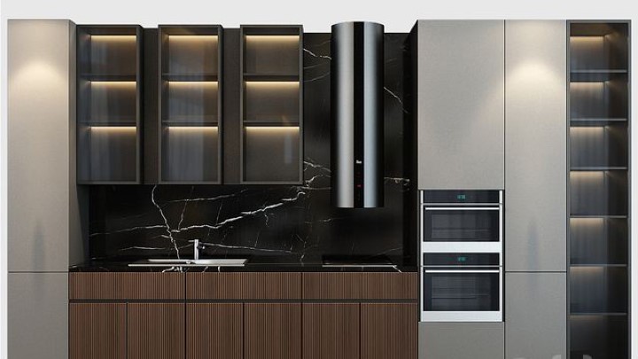 渲染模型_厨房软装090