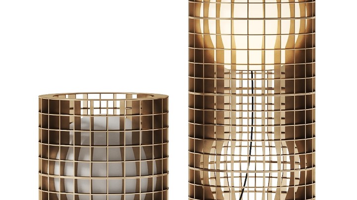 渲染模型_台灯530