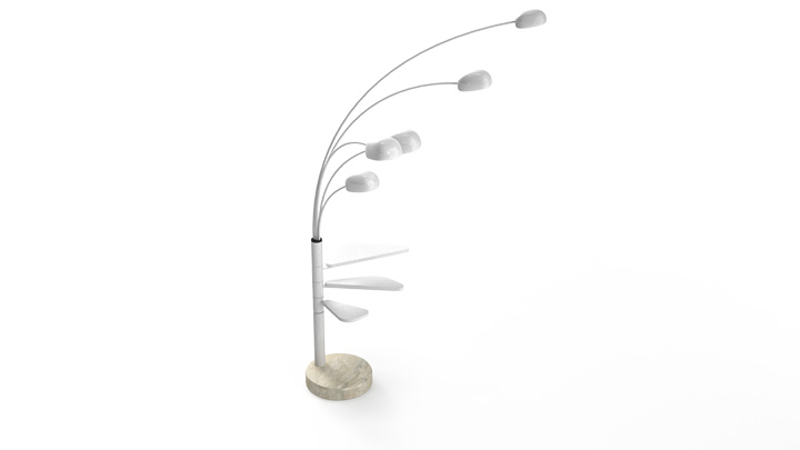 渲染模型_台灯570