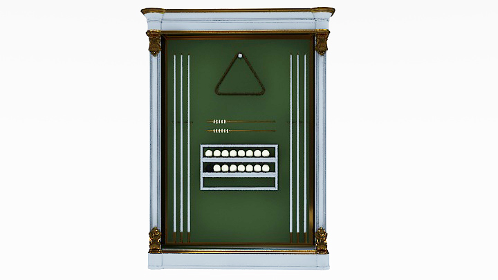 渲染模型_台球桌016