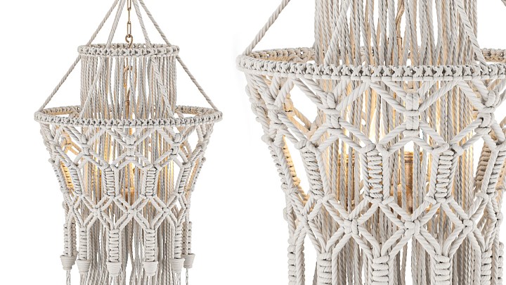 渲染模型_吊灯3002