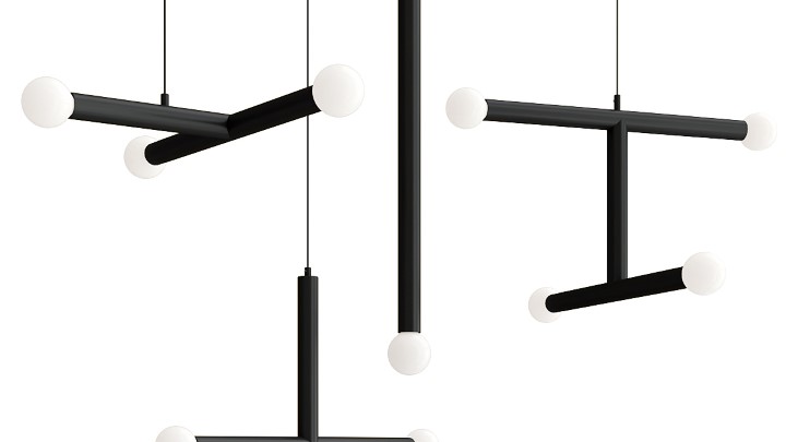 渲染模型_吊灯3006