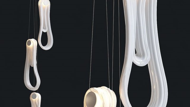 渲染模型_吊灯3037