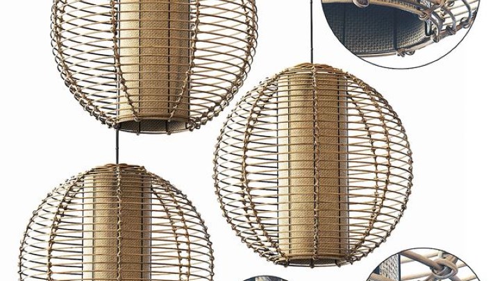 渲染模型_吊灯3041