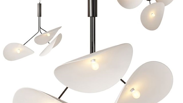 渲染模型_吊灯3045