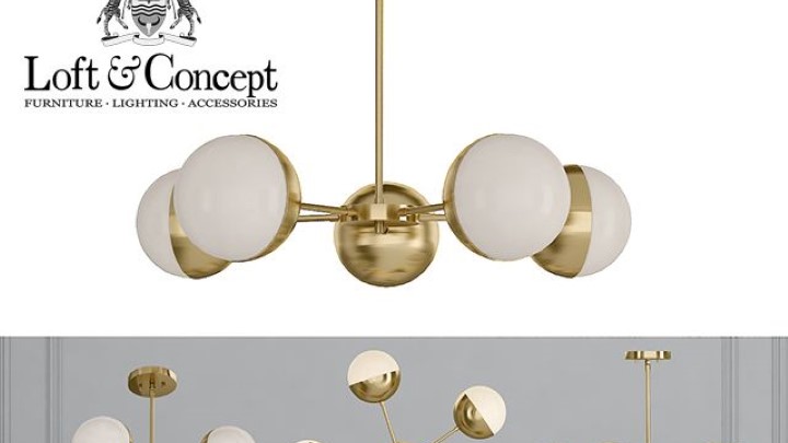 渲染模型_吊灯3057