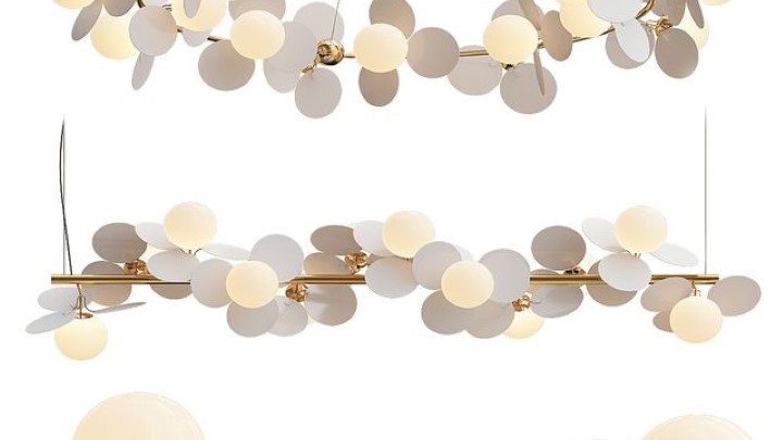 渲染模型_吊灯3062