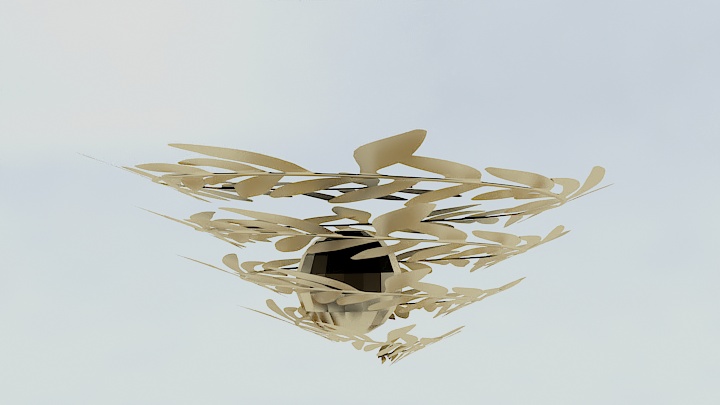 渲染模型_吊灯3071