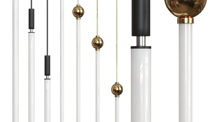 渲染模型_吊灯3077