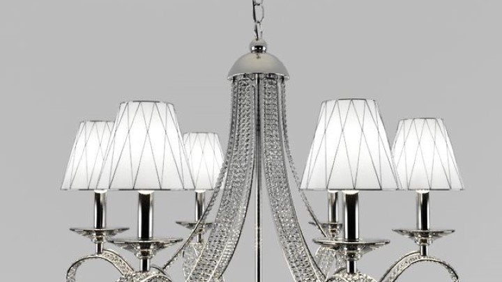 渲染模型_吊灯3090