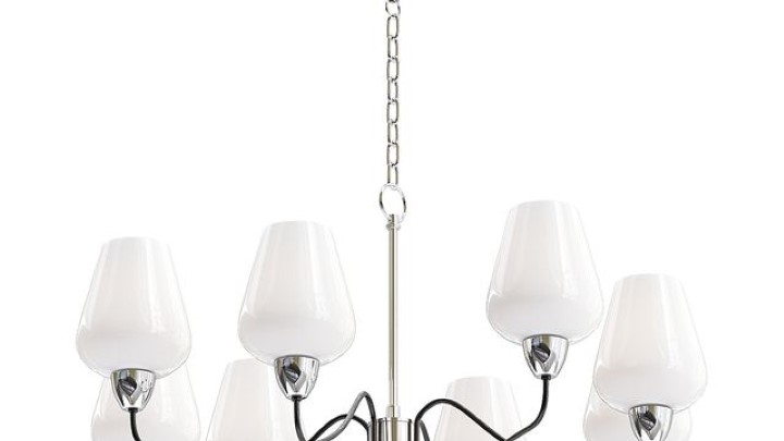 渲染模型_吊灯3097