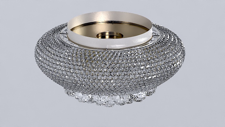 渲染模型_吊灯3114