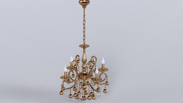 渲染模型_吊灯3116