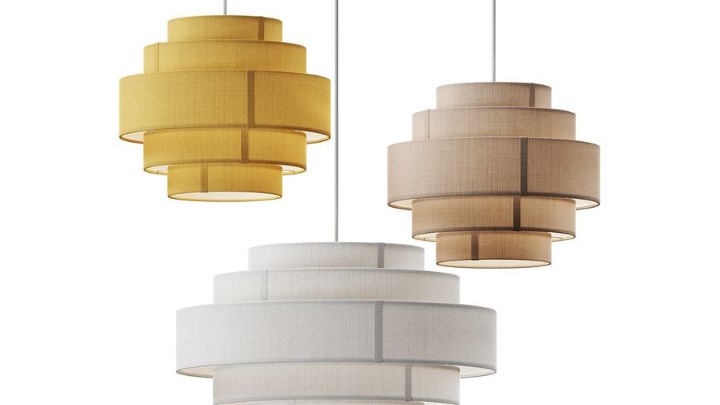 渲染模型_吊灯3125