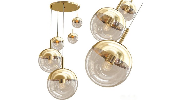 渲染模型_吊灯3136