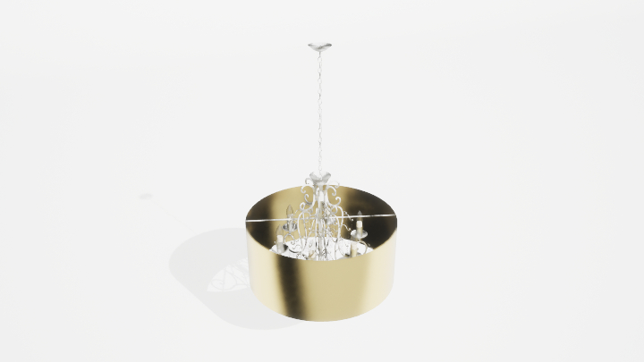 渲染模型_吊灯3205