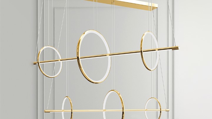 渲染模型_吊灯3215