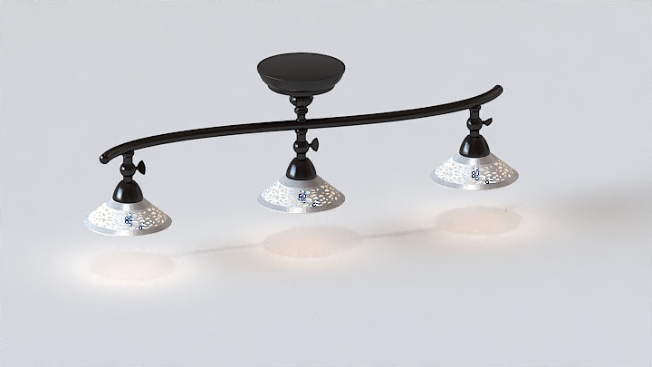 渲染模型_吊灯3277