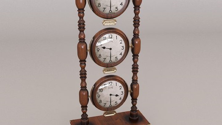 渲染模型_吊钟001