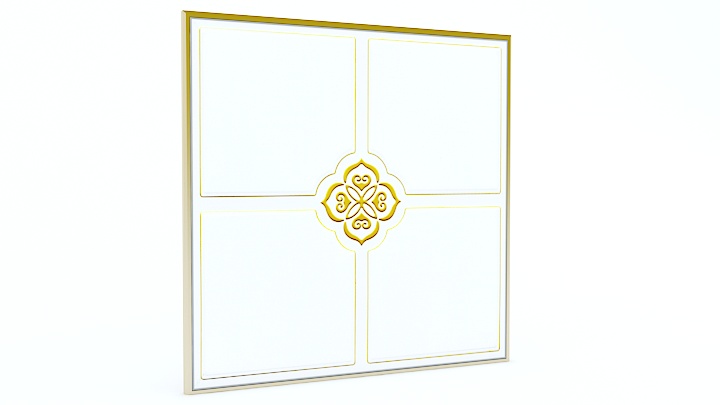 渲染模型_吊顶瓷砖002