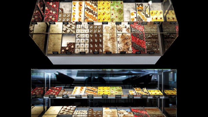 渲染模型_售卖柜台橱窗001