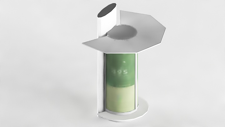 渲染模型_售票亭001