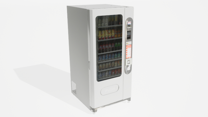 渲染模型_售货机012