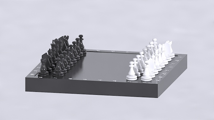 渲染模型_国际象棋008