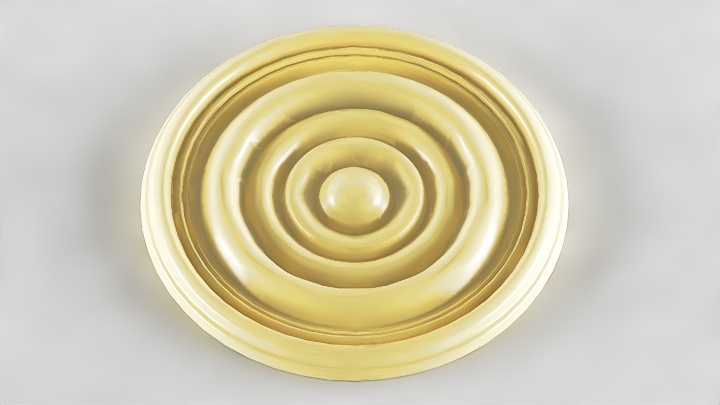 渲染模型_圆形花纹002