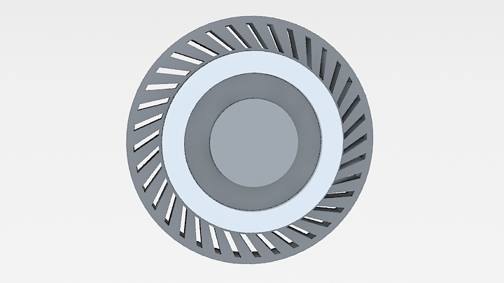 渲染模型_圆盘造型011