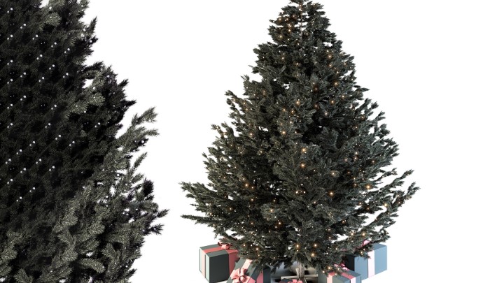 渲染模型_圣诞树026