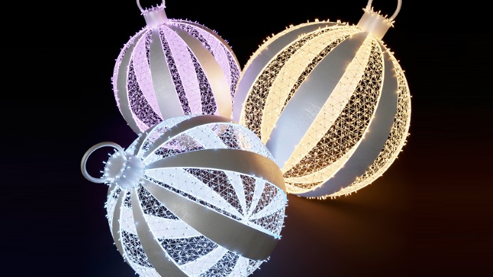 渲染模型_圣诞装饰品004