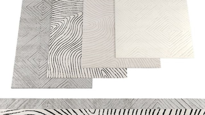 渲染模型_地毯639