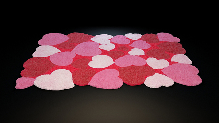 渲染模型_地毯660