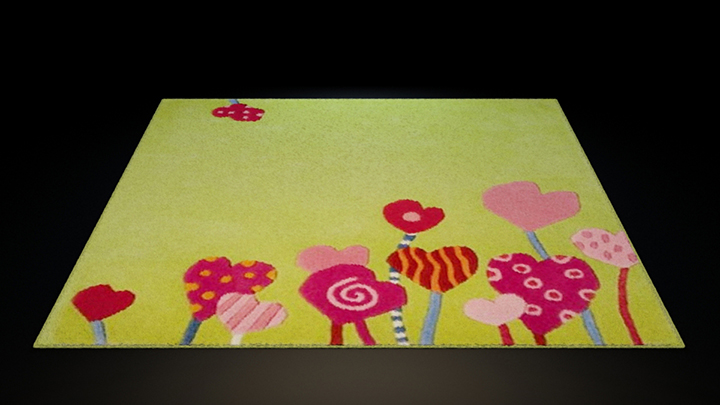 渲染模型_地毯665