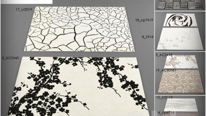 渲染模型_地毯692