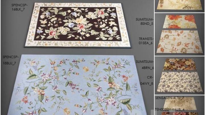 渲染模型_地毯719