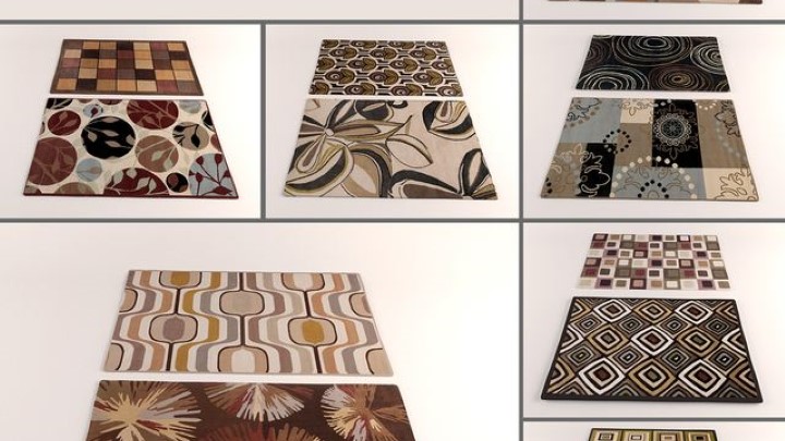 渲染模型_地毯739