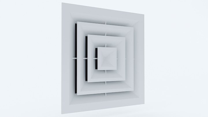 渲染模型_地漏006