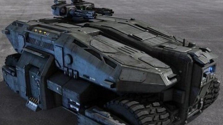 渲染模型_坦克026