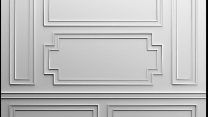 渲染模型_墙板007