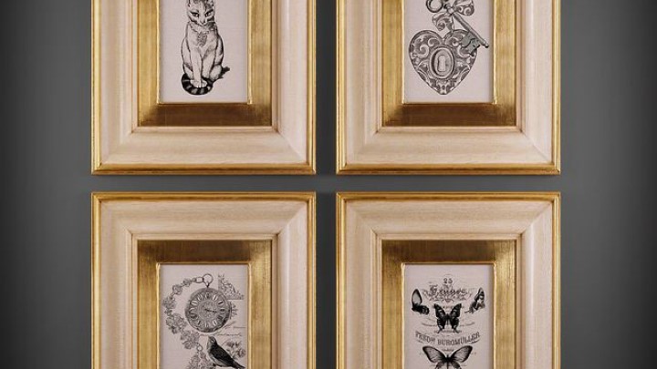 渲染模型_墙面挂画009