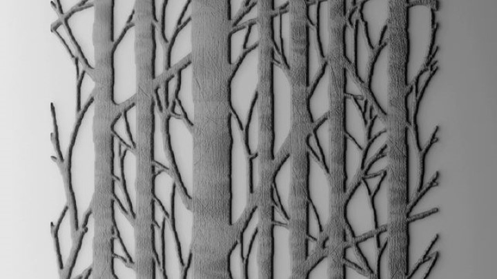 渲染模型_墙面装饰品006